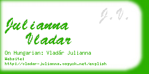 julianna vladar business card